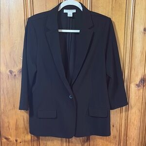Sag Harbor Vintage Black Blazer - Classic Tailoring Professional - Size XL